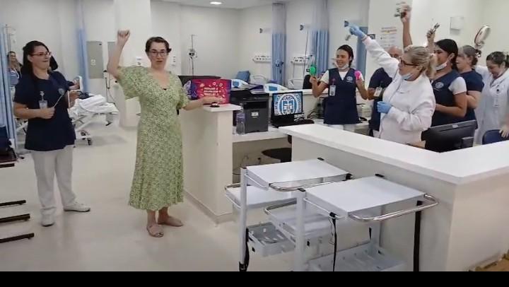 Última quimioterapia 