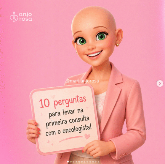 A primeira consulta com o oncologista é um momento muito difícil. 